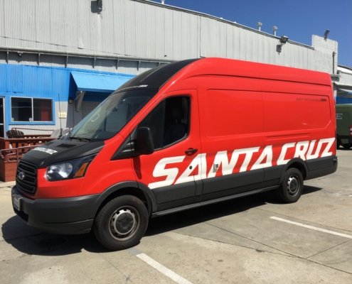 Santa Cruz Bikes Van